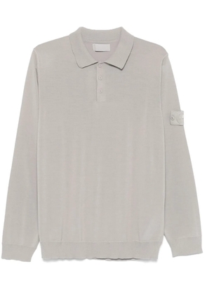 Stone Island Compass-badge polo shirt - Grey