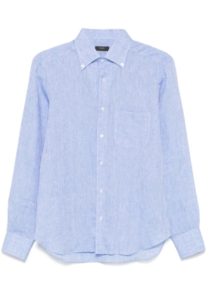 Barba linen shirt - Blue