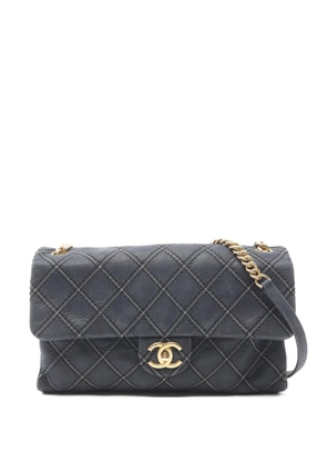 CHANEL Pre-Owned 2014 quilted shoulder bag - Blue