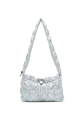 CARLYN quilted cross body bag - Silver