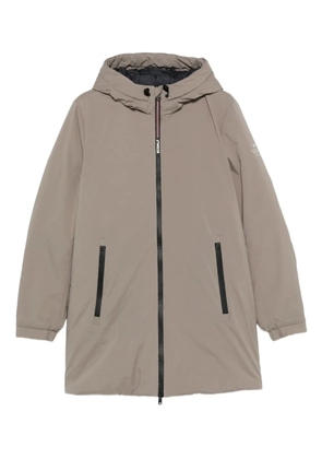 Ecoalf hooded zip-up jacket - Neutrals