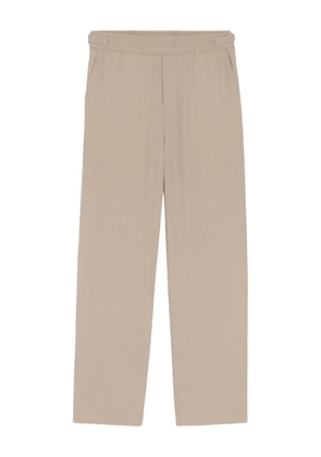 AMI Paris elasticated wool trousers - Neutrals