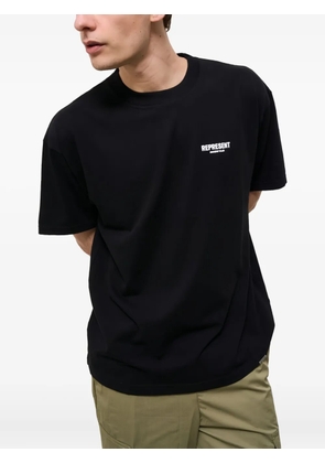 Represent logo-print T-shirt - Black