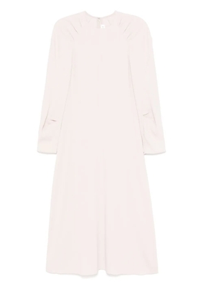 Victoria Beckham crepe midi dress - Pink