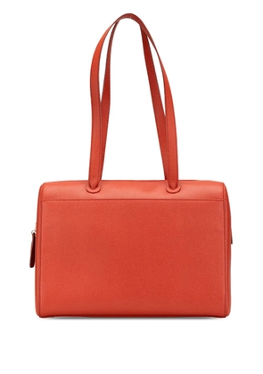 CHANEL Pre-Owned 1997-1999 Grained Calfskin tote bag - Orange