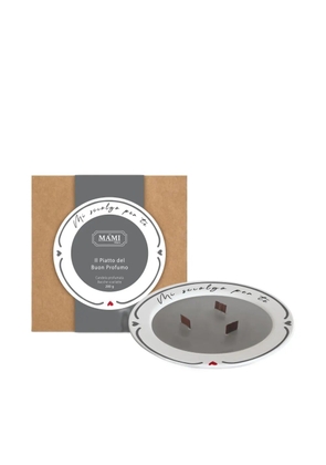 BACI MILANO heart piccolo candle - White