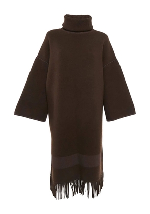 Hermès Pre-Owned 2024 cashmere-blend coat - Brown