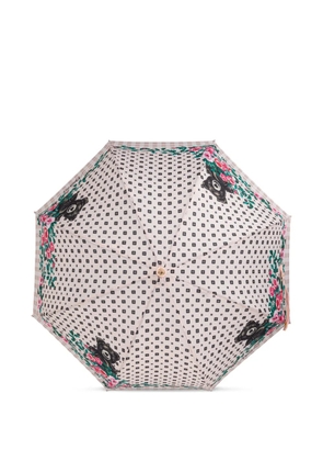 Moschino floral-print umbrella - Neutrals