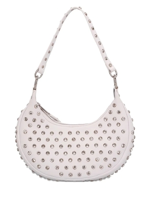 Retrofete Maybelle crystal-embellished shoulder bag - White