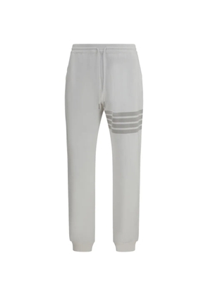 Thom Browne four bar overdyed track pants - White