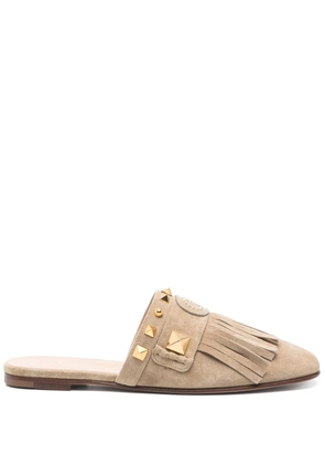 Valentino Garavani VLogo slippers - Neutrals