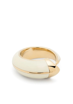 Shaun Leane 18kt gold vermeil Tusk ring