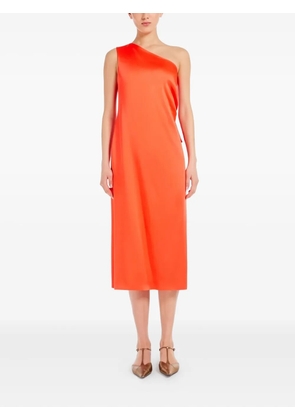 Max Mara one-shoulder midi dress - Orange