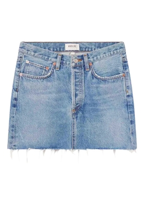 AGOLDE denim mini skirt - Blue