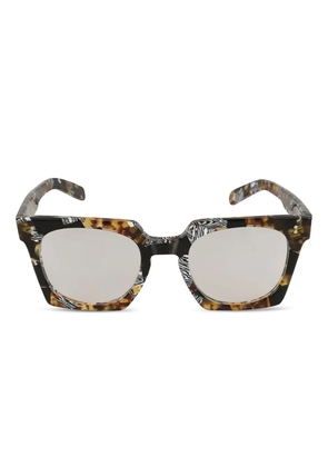 Kador Maya square-frame glasses - Brown