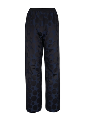 Peter Cohen bubble-print trousers - Blue