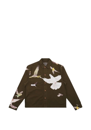 Students Golf Windmill Chore shirt - Green