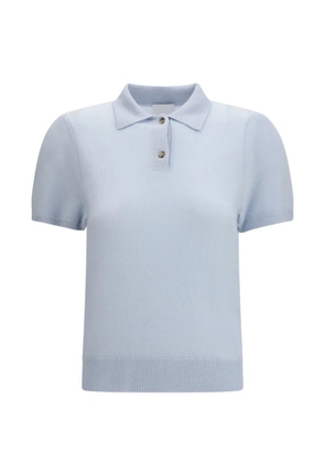 Allude short-sleeve polo top - Blue