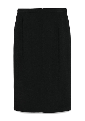 Nº21 high-waisted skirt - Black