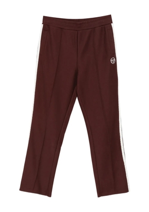 Sergio Tacchini logo-stripe trousers - Brown
