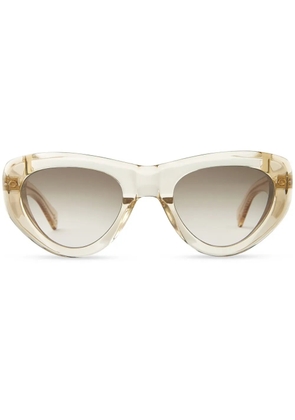 MR. LEIGHT Reveler S oval-frame sunglasses - Neutrals