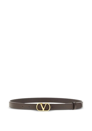 Valentino Garavani Vlogo buckle belt - Brown