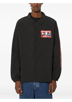 ICECREAM graphic-print coach jacket - Black