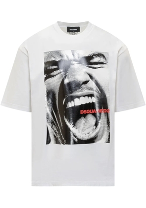 DSQUARED2 graphic-print T-shirt - White