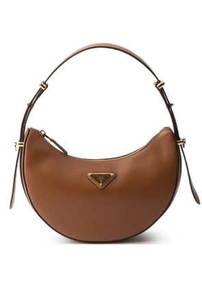 Prada mini Arqué shoulder bag - Brown