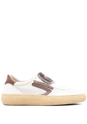 Puraai logo-embroidered sneakers - White