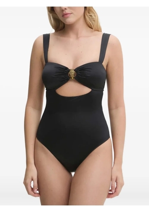 Kurt Geiger London Chelsea cut-out embellished swimsuit - Black