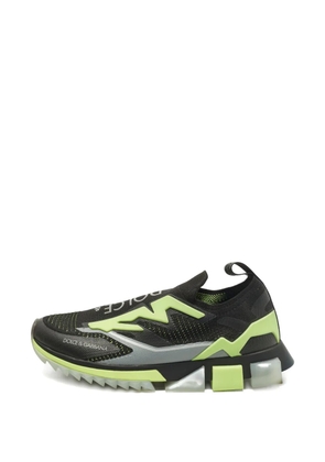 Dolce & Gabbana Pre-Owned Sorrento knit slip-on sneakers - Black