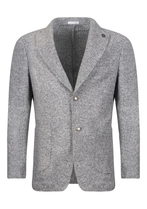 BRERAS MILANO button-fastening blazer - Grey
