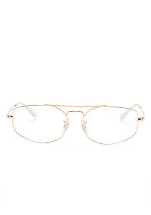 Ray-Ban square-frame glasses - Gold