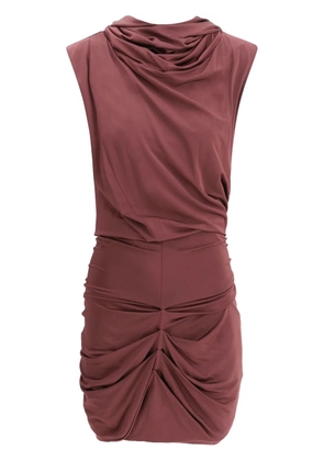 Magda Butrym draped mini dress - Red