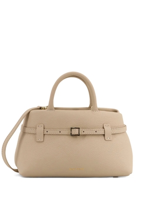 Manu Atelier 25 Le Cambon buckled tote bag - Neutrals