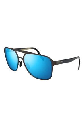 Maui Jim 2nd Reef square-frame sunglasses - Grey
