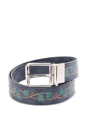 Louis Vuitton Pre-Owned 2018 Damier Cobalt Jungle belt - Blue