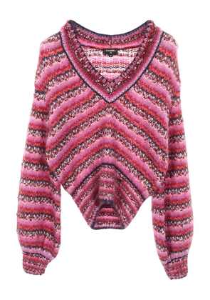 CHANEL Pre-Owned V-neck sweater - Pink