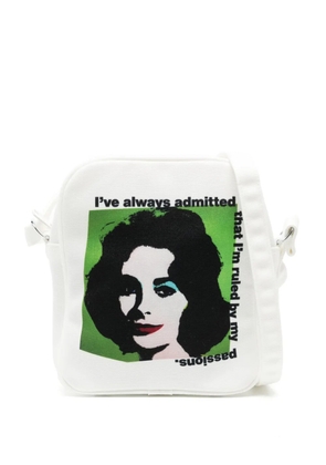 Comme Des Garçons Shirt x Andy Warhol Liz canvas crossbody bag - White