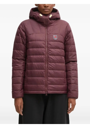 Fjällräven logo-detail padded jacket - Red