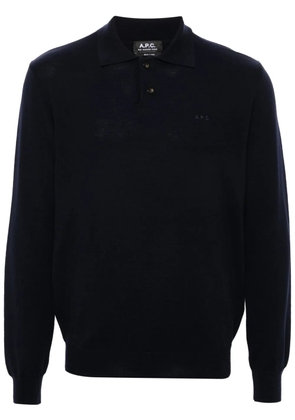A.P.C. Jacob polo shirt - Blue