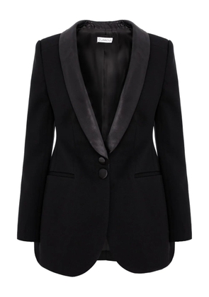 CuAnna Bella shawl-lapel blazer - Black