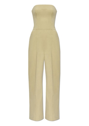 SAMSOE SAMSOE strapless tailored jumpsuit - Green