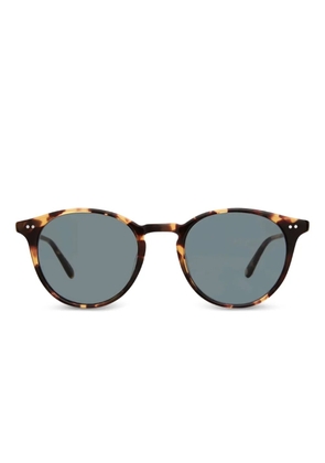 Garrett Leight Clune Sun round-frame sunglasses - Brown