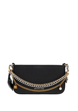 Michael Michael Kors heart-charm leather tote bag - Black