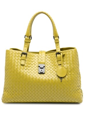 Bottega Veneta Pre-Owned 2012-2025 Medium Nappa Intrecciato Roma tote bag - Yellow