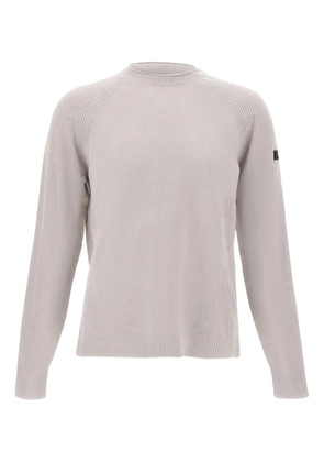 RRD ribbed-panel sleeve sweater - Grey