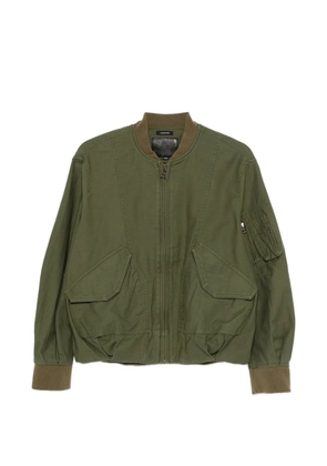 R13 Bubble pocket bomber jacket - Green