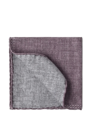 Brunello Cucinelli silk pocket square - Purple